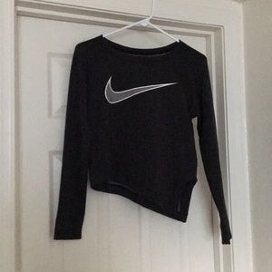 Tapered Nike Crop Sweatshirt